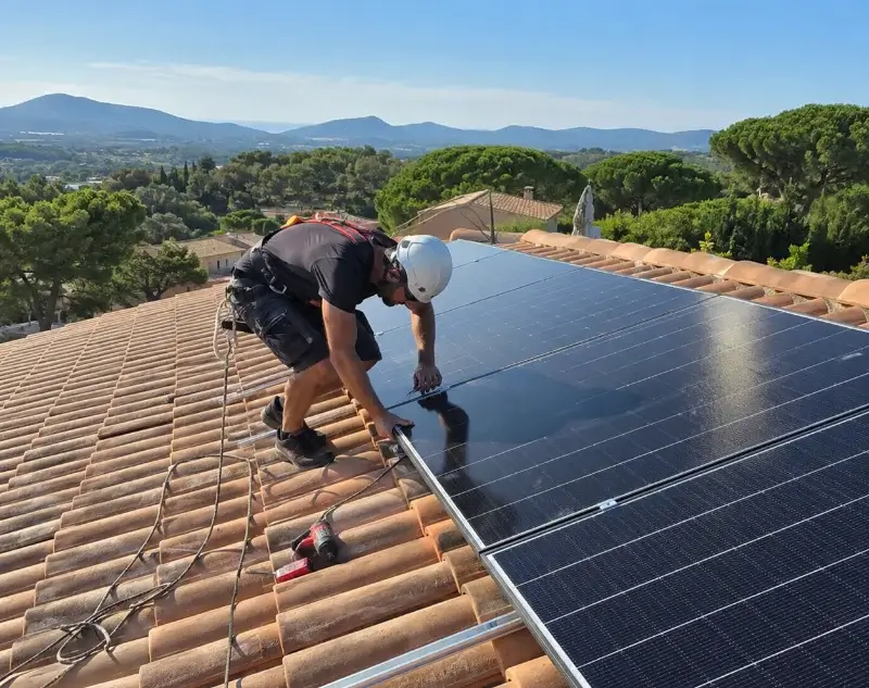 Installateur panneaux solaires Guern — pose photovoltaïque sur toiture